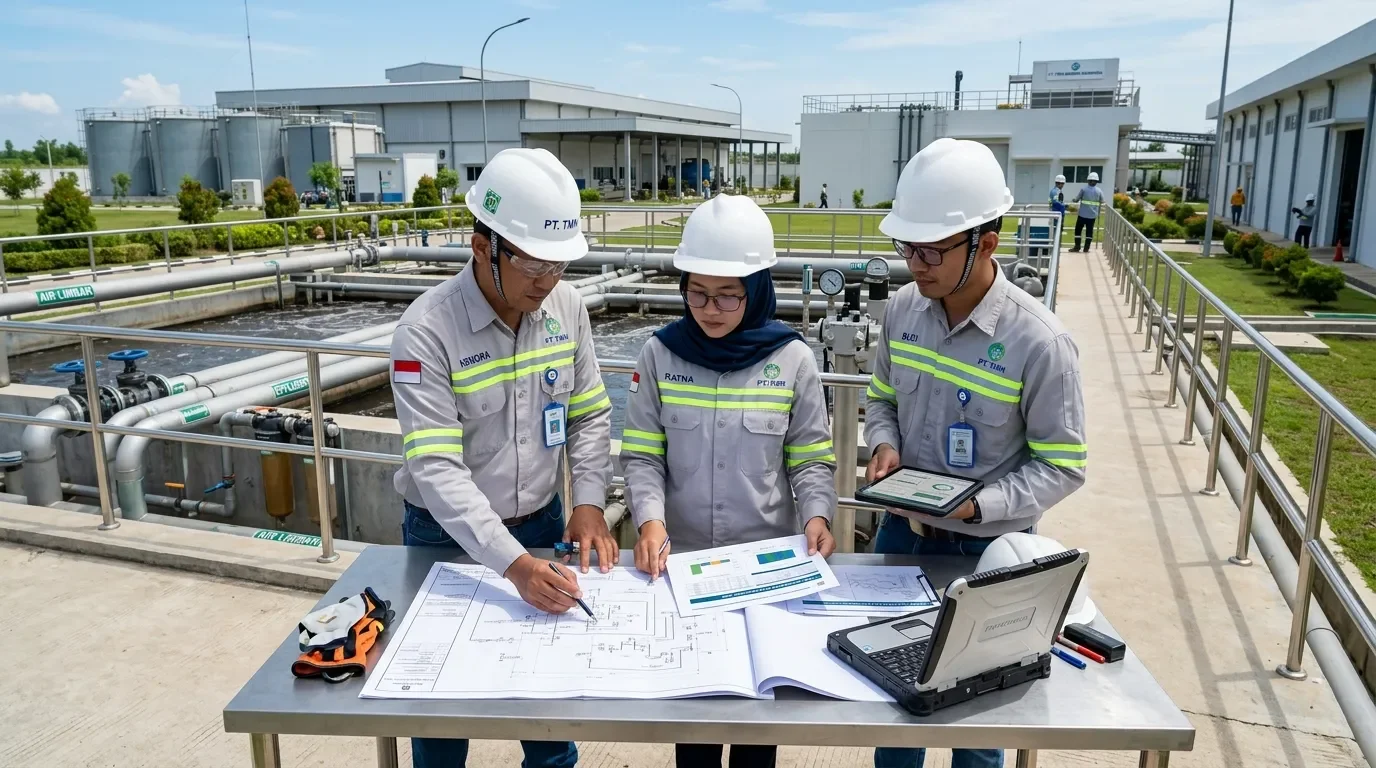 Tim ahli Konsultan Lingkungan - Deka Enviro Konsultan saat kajian teknis dan penyusunan instrumen lingkungan hidup