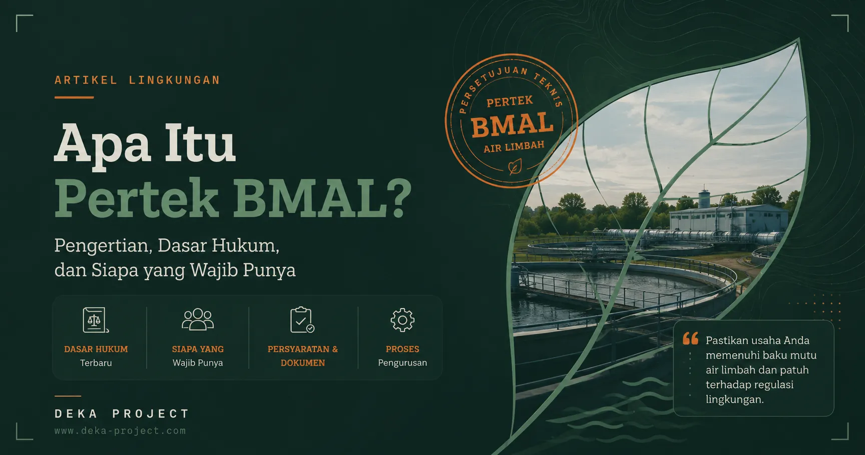 Konsultan Perizinan Pertek BMAL