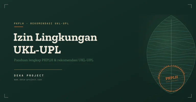 Konsultan Perizinan UKL UPL
