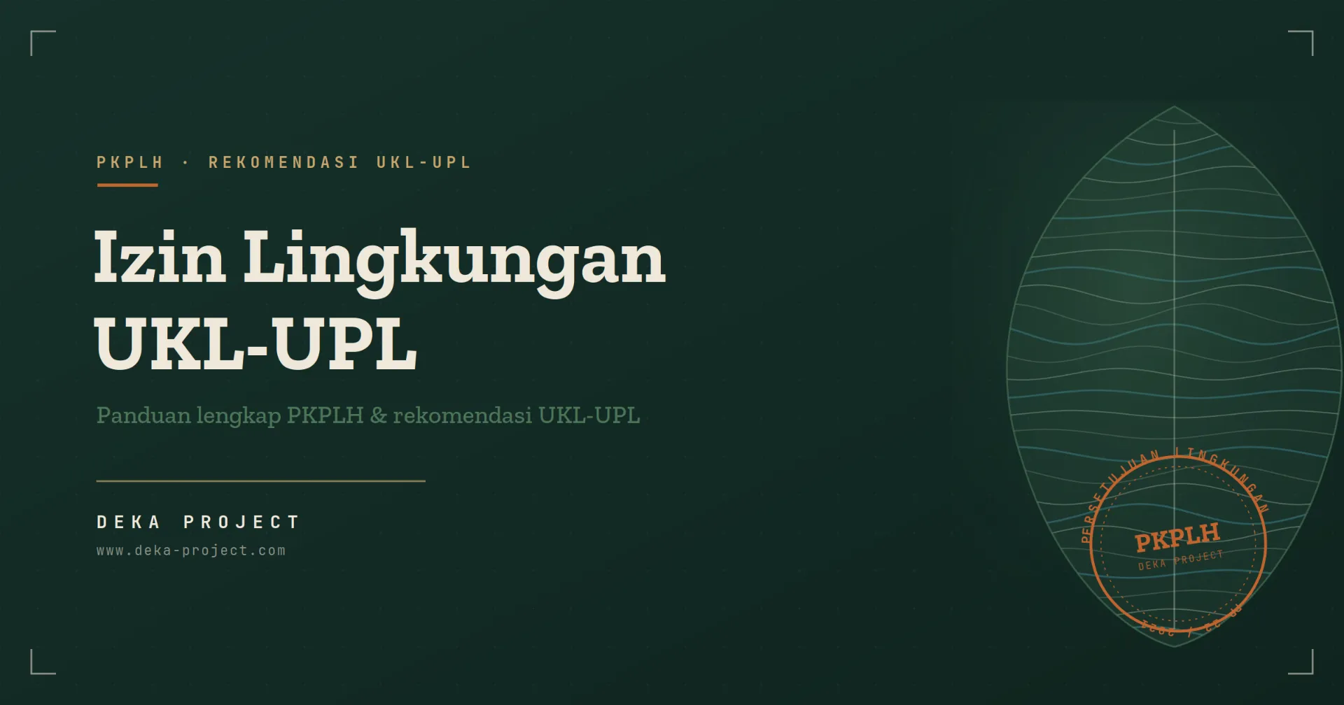 Konsultan Perizinan UKL UPL