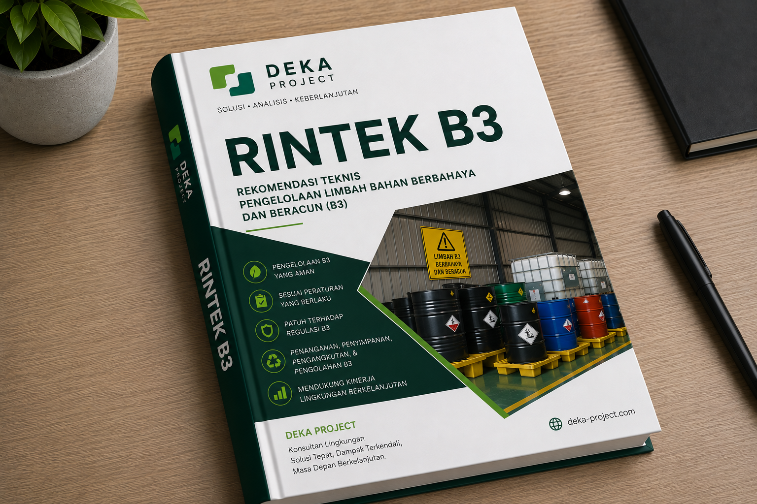 Layanan penyusunan Rintek B3 oleh DEKA PROJECT