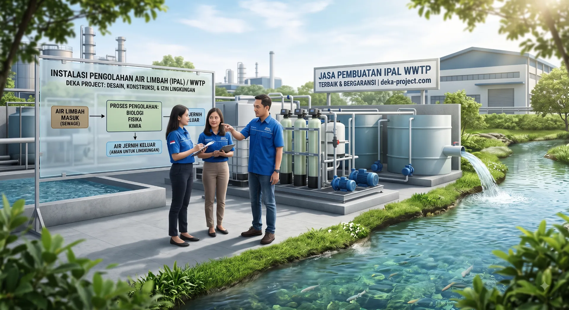 Jasa Pembuatan IPAL WWTP